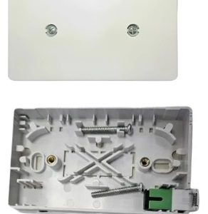 ROSETA OPTICA FTTH PARA DROP 5MM C/1 ACOPLADOR SC/APC